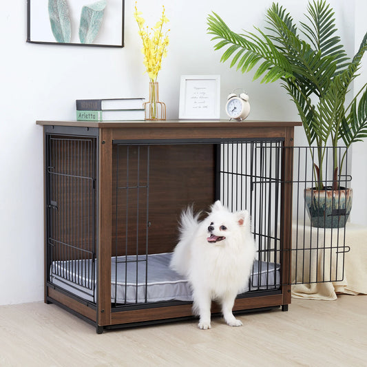 Vintage Pet Crate Dog Cage: A Functional and Stylish Addition to Your Home