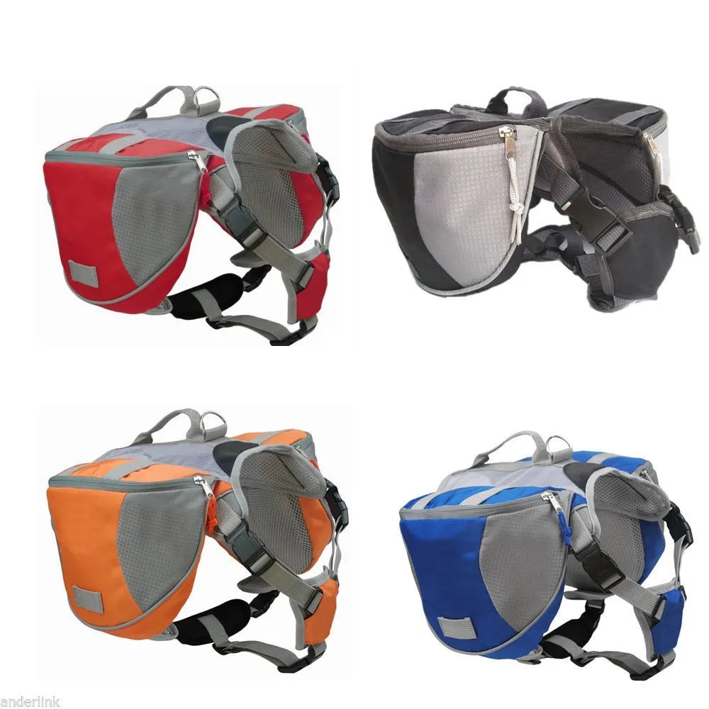 Moushou Pets & Co.ᵀᴹ Pet Dog Saddle Bag Backpack
