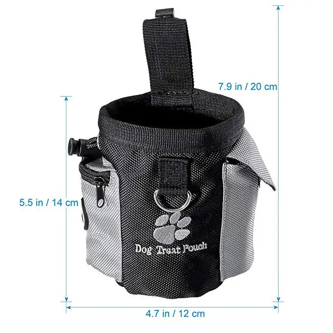 Moushou Pets & Co.ᵀᴹ Dog Treat Pouch Drawstring Carries