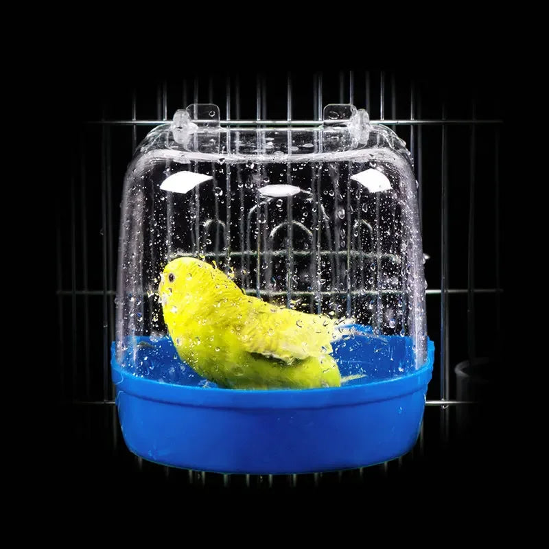 Bird Hanging Cockatiel Bath Cube: Refreshing Baths for Your Feathered Friends
