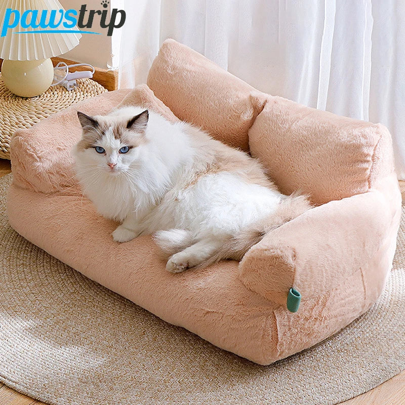 Moushou Pets & Co.ᵀᴹ Luxury Cat Bed Sofa Winter Warm Cat Nest