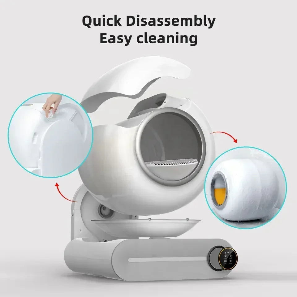Tonepie Automatic Smart Cat Litter Box: The Ultimate Hygiene Solution for Your Feline Friend