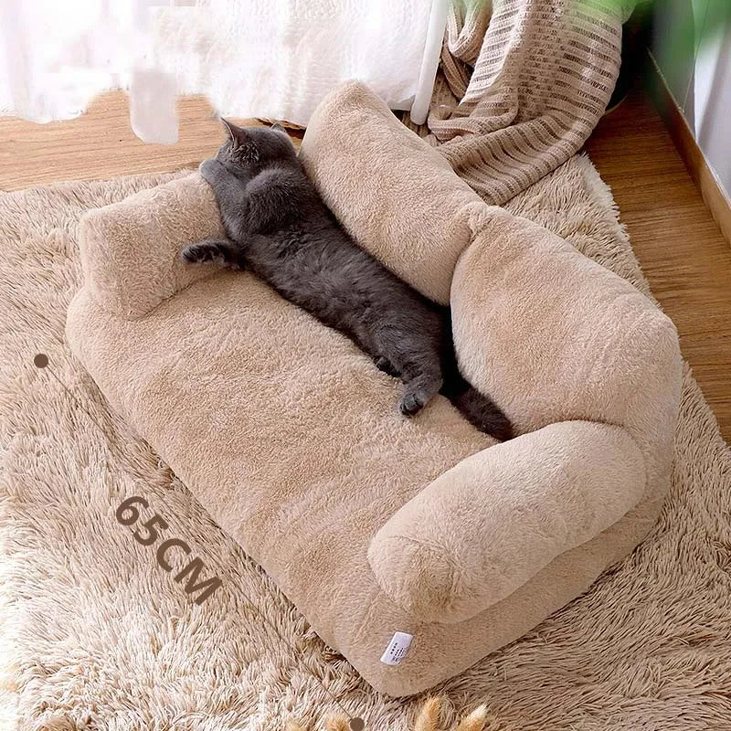 Moushou Pets & Co.ᵀᴹ Luxury Cat Bed Sofa Winter Warm Cat Nest