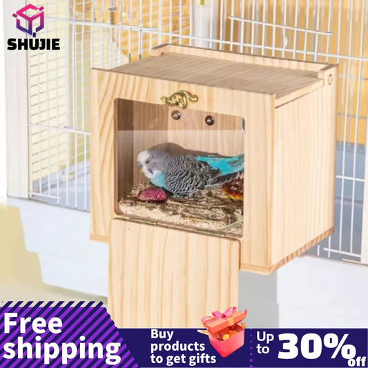 Bird Box Nesting Parakeet Cage House: A Cosy Retreat for Your Avian Friends