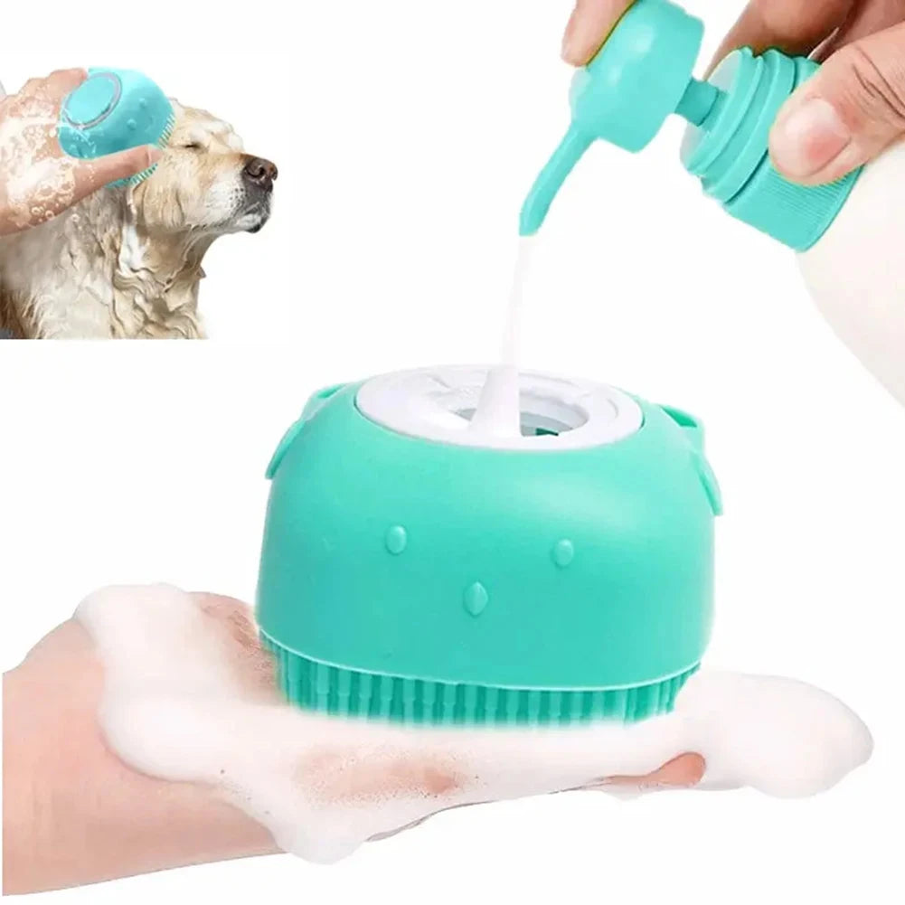 Moushou Pets & Co.ᵀᴹ Bathroom Shampoo Massage Brush