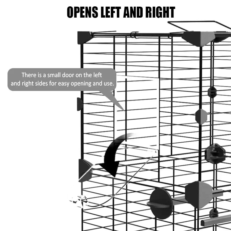 Large Birdcage Standing Ornamental BirdCage: A Spacious Retreat for Your Avian Friends