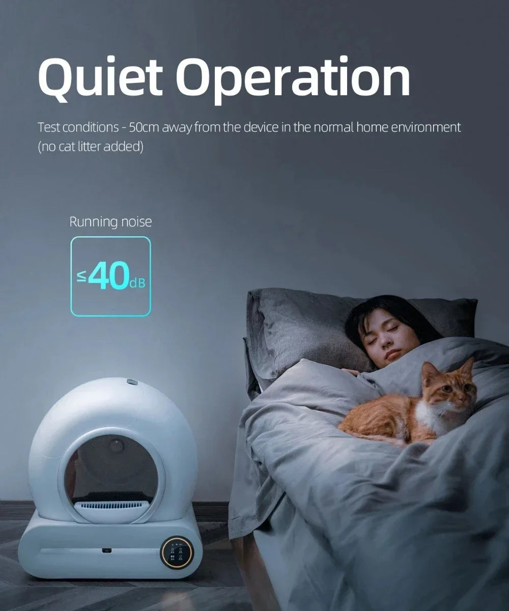 Tonepie Automatic Smart Cat Litter Box: The Ultimate Hygiene Solution for Your Feline Friend