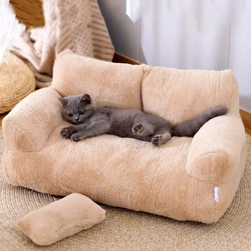Moushou Pets & Co.ᵀᴹ Luxury Cat Bed Sofa Winter Warm Cat Nest