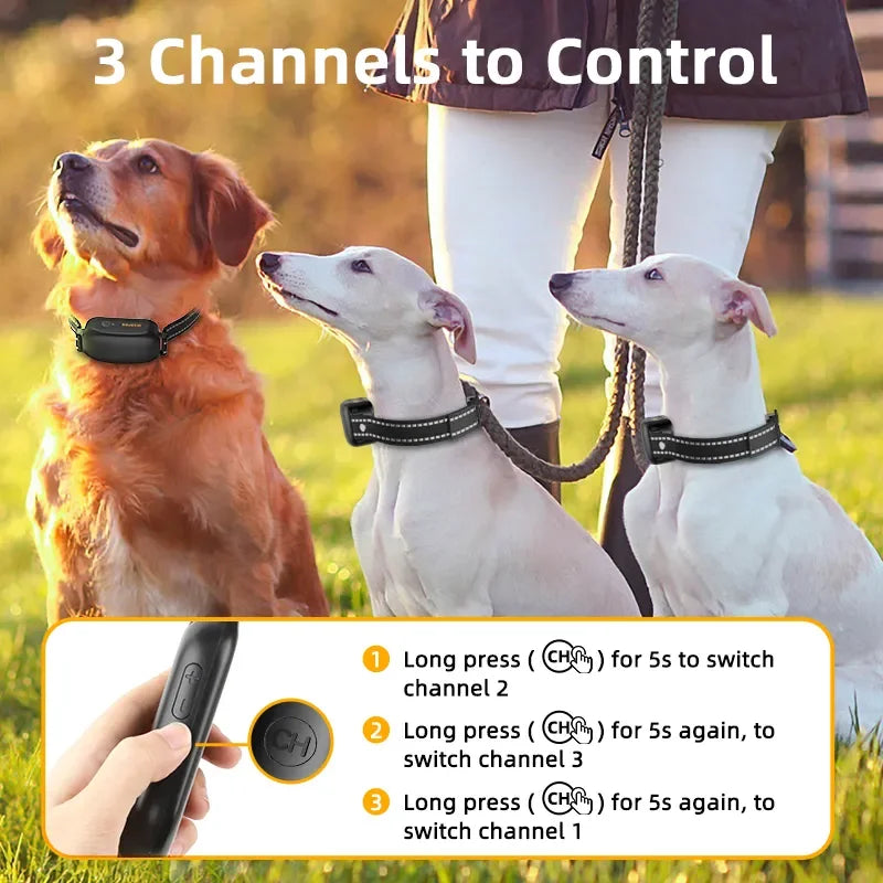 Moushou Pets & Co.ᵀᴹ ROJECO Electric Dog Training Collar