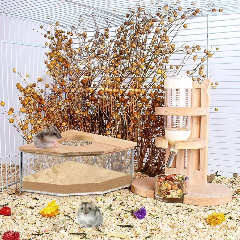 Hamster Bathroom House Sandbox: Keep Your Pet’s Habitat Clean