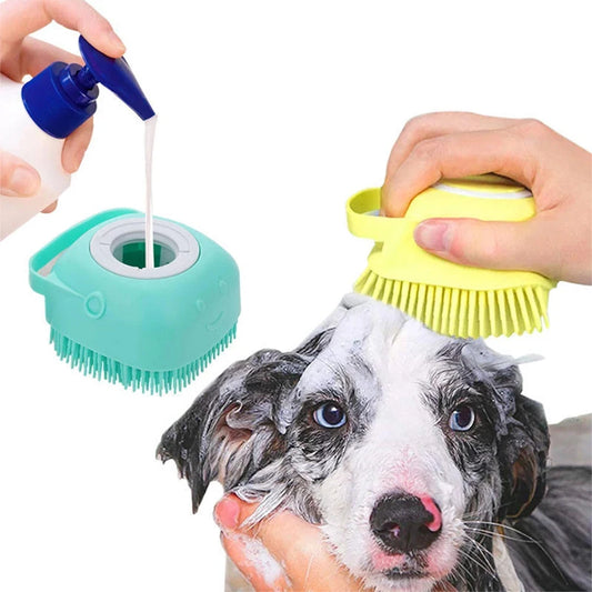 Moushou Pets & Co.ᵀᴹ Bathroom Shampoo Massage Brush