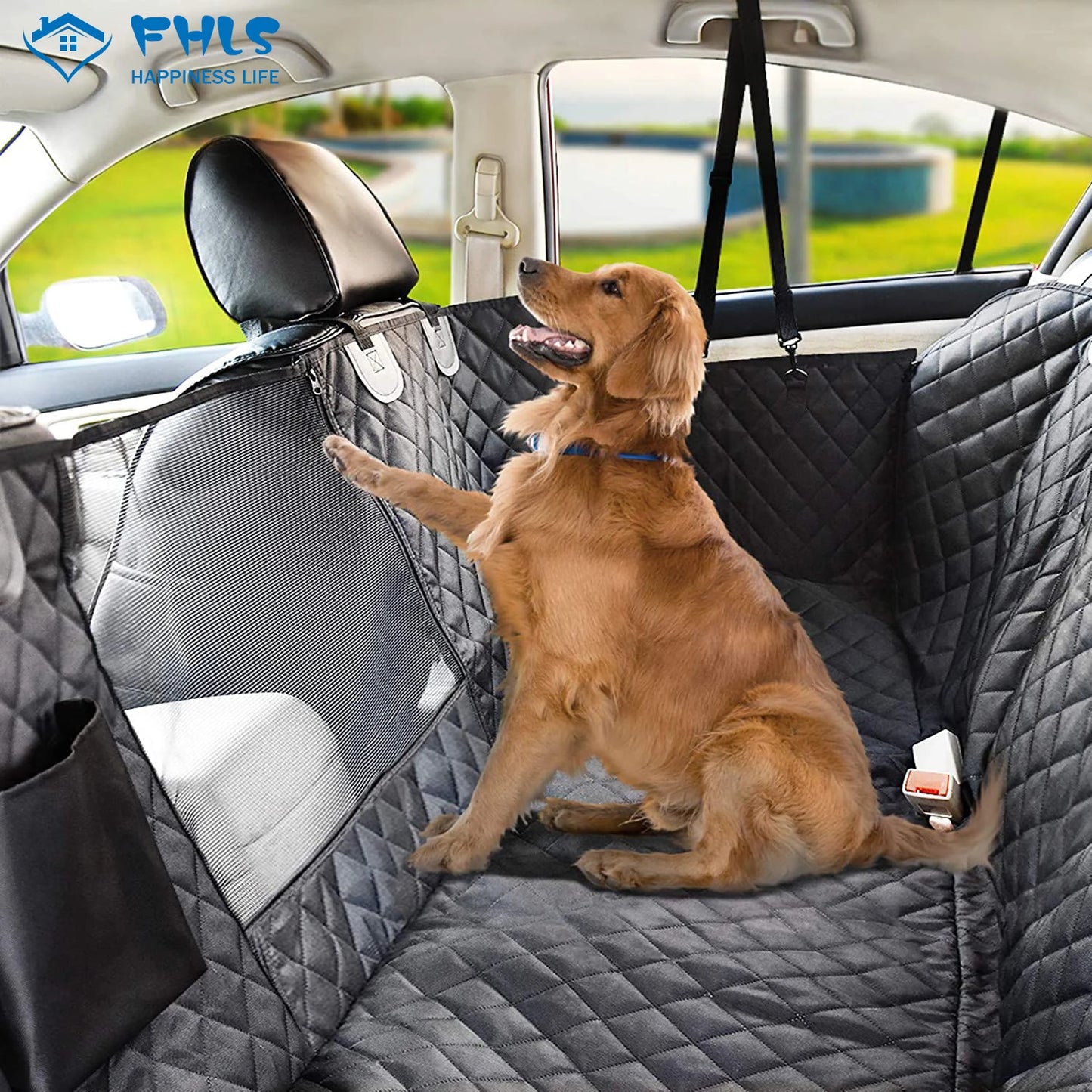 Moushou Pets & Co.ᵀᴹ Waterproof Dog Car Seat Mattresses Cover