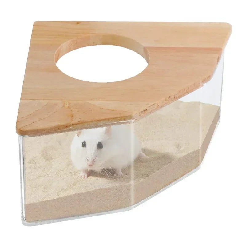 Hamster Bathroom House Sandbox: Keep Your Pet’s Habitat Clean