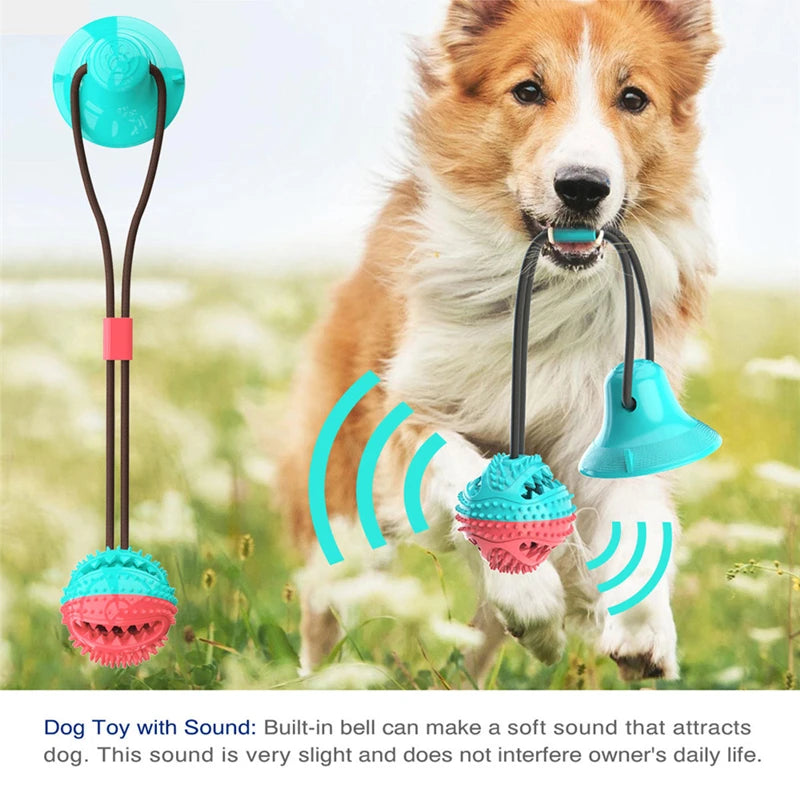 PawHut Dog Tug of War Toy with Suction Cup: A Playful and Practical Delight for Your Canine Companion