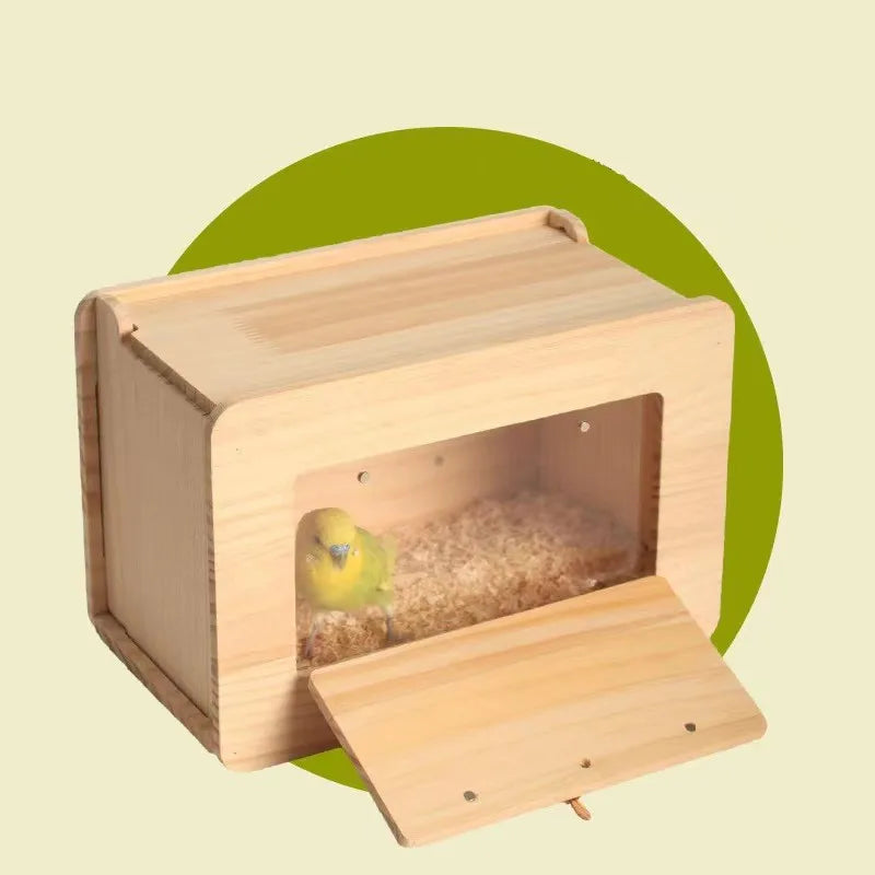 Bird Box Nesting Parakeet Cage House: A Cosy Retreat for Your Avian Friends