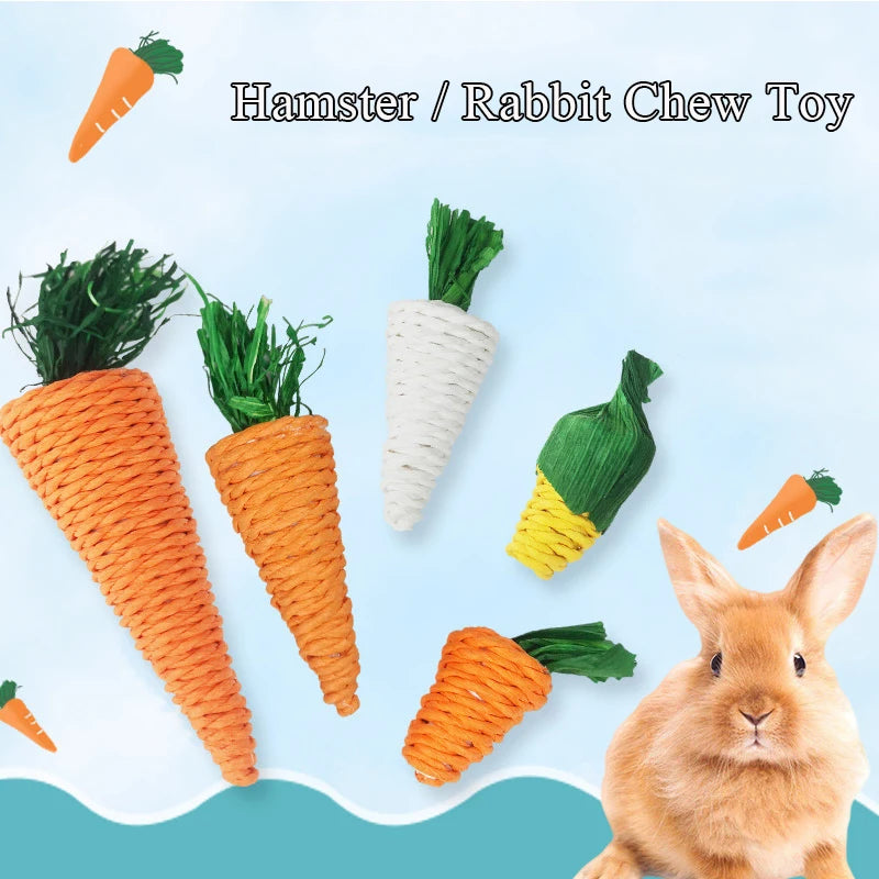 Rabbit Chew Toy Tooth Cleaning Bite