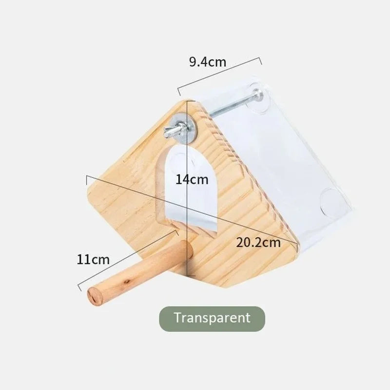 Transparent Bird Nest Breeding Box: A Cosy Home for Your Feathered Friends