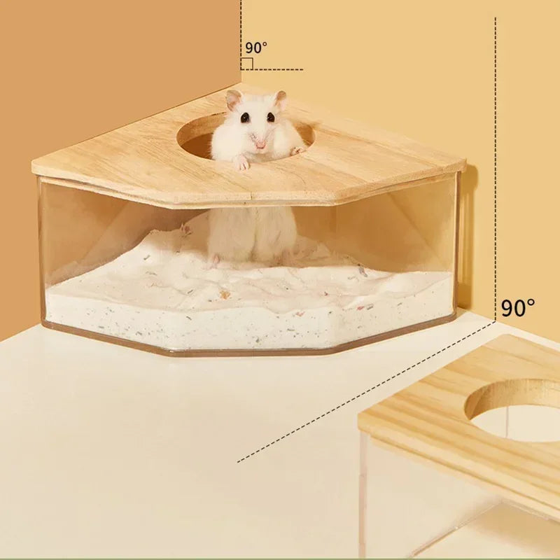 Hamster Bathroom House Sandbox: Keep Your Pet’s Habitat Clean